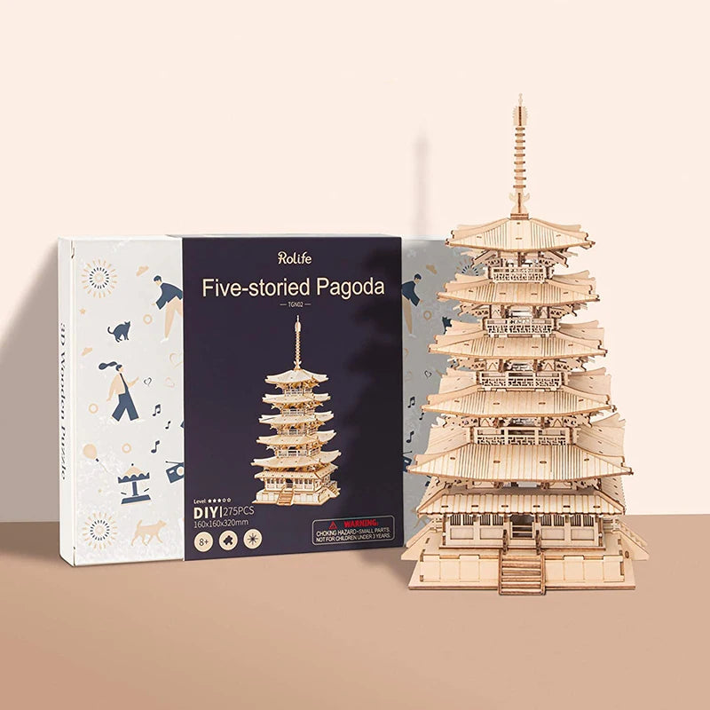 5-Story Pagoda Puzzle