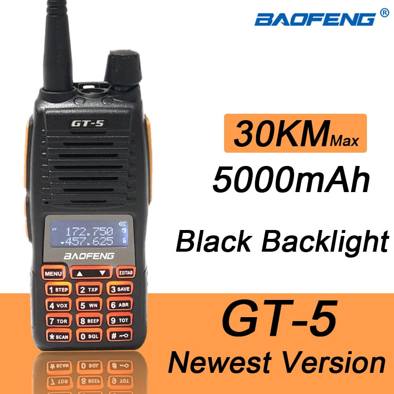 GT-5 10W Walkie Talkie / HAM Radio