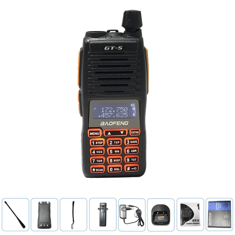 GT-5 10W Walkie Talkie / HAM Radio